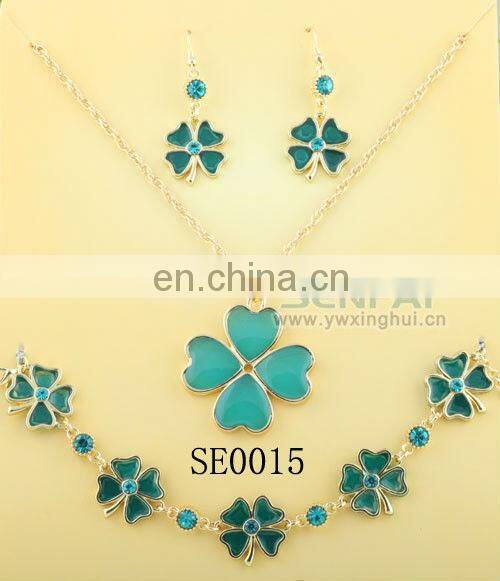 Wholesale costume jewelry lead and nickel safe alloy wedding jewelry for brides