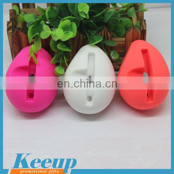 Popular Silicone Egg Shape Loudspeaker for Iphone