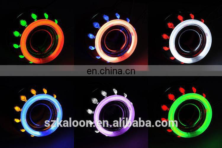Bixenon Projector Lens kit with Angel Eye CCFL H1 H7 H4 H13 HB3 HB4 9004 9007+2pcs 35w AC Ballasts for Headlamp