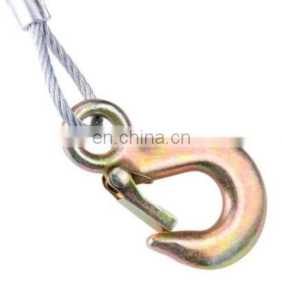 Small Manual Winch 600lbs With Wire Rope