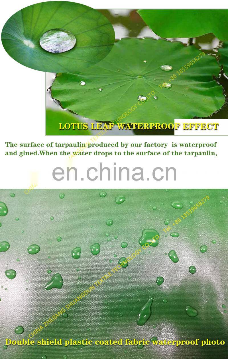 Waterproof canvas outdoor cover cloth truck cover cloth green yellow and blue all kinds of colors.