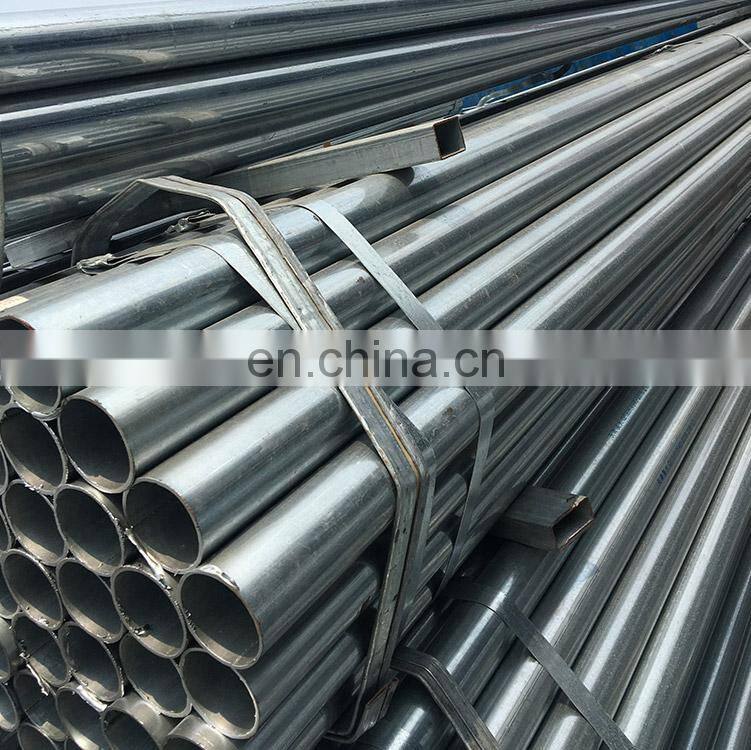 Hot Rolled Hollow Section Round Galvanized Steel Pipe