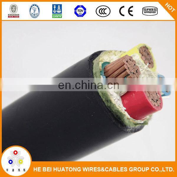 0.6/1kv pvc insulated and sheathed copper 2 core 16mm pvc cable