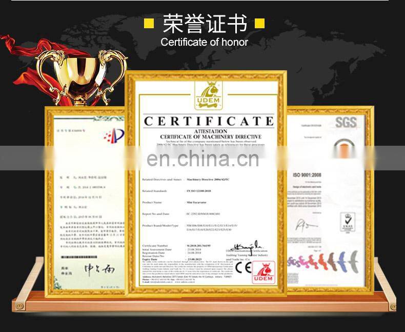 New mini 1200kg excavators sale prices