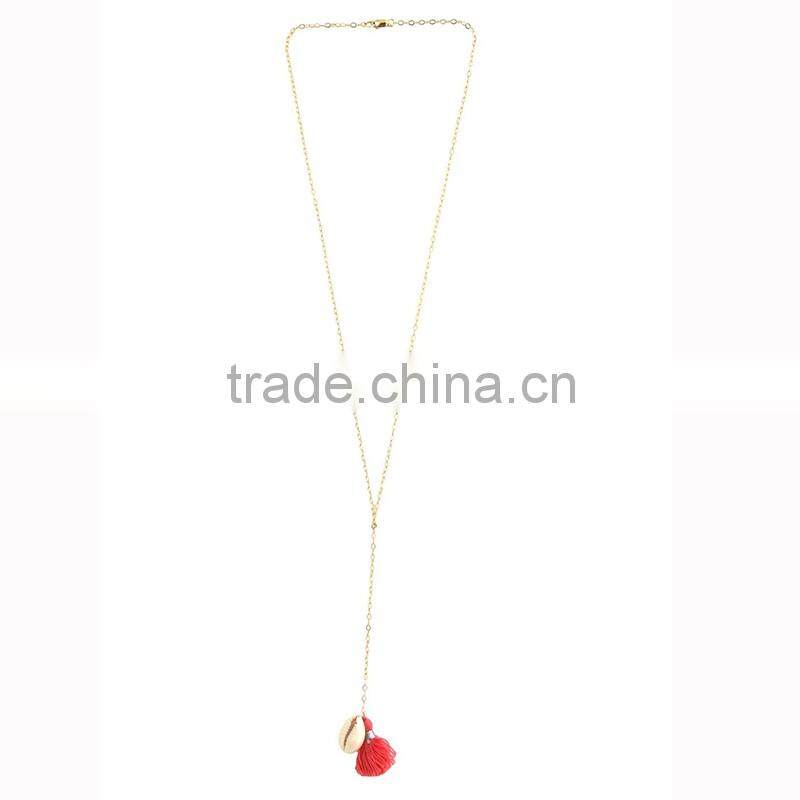 Men fashion design fashion simple gold long chain necklaces 2016