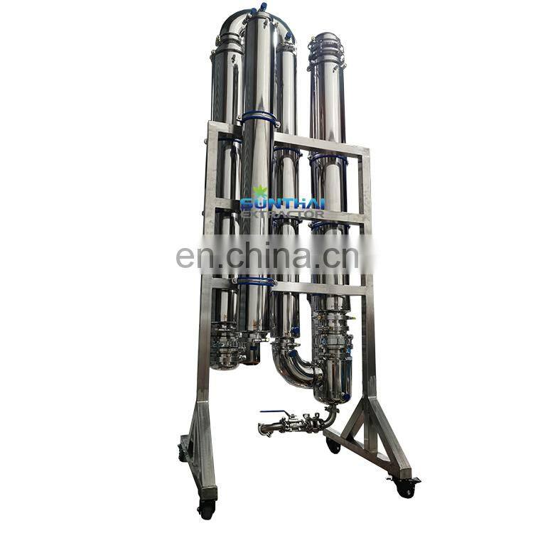 200L/hour falling film evaporator alcohol FFE of ethanol evaporation