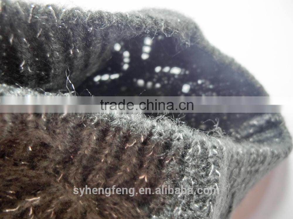 Wholesale fashion two-pieces knitted hat and scarf