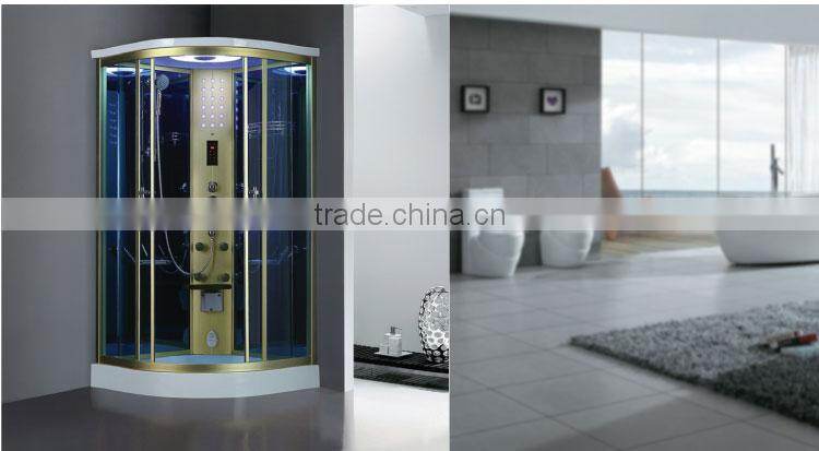 Bathrooms Sector Shape Acrylic Tray One Person Steam Shower Room K-7042