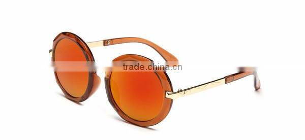made in china wholesale factory retro reflective round lens sunglasses