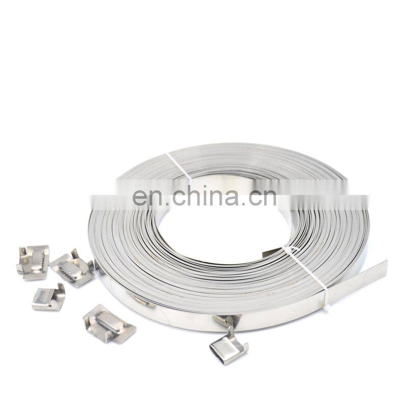MT-1708 cable manage ring Stainless steel pole hoop ring for ftth fiber optic cabling