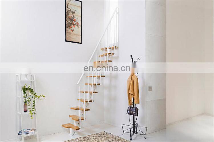 Easy Install DIY Space Saving Loft Stairs,  Wooden Tread Straight Staircase