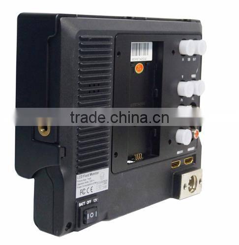 Latest 7" 3G-SDI Field Monitor with Advanced Functions for DSLR & Full HD Camcorde