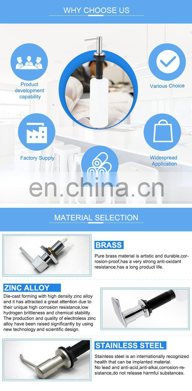 Longan Bathroom Kitchen 500Ml Manual Hand Foam Pump Liquid Soap Perfume Dispenser With Foam Pump Soap Supplier From China