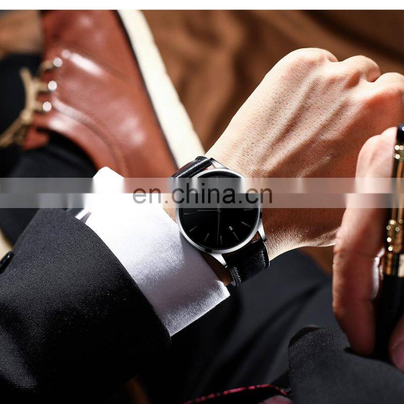 Crrju 2170 Private Label Minimal Quartz Watches Date Waterproof Luxury Men-Watch-Classic