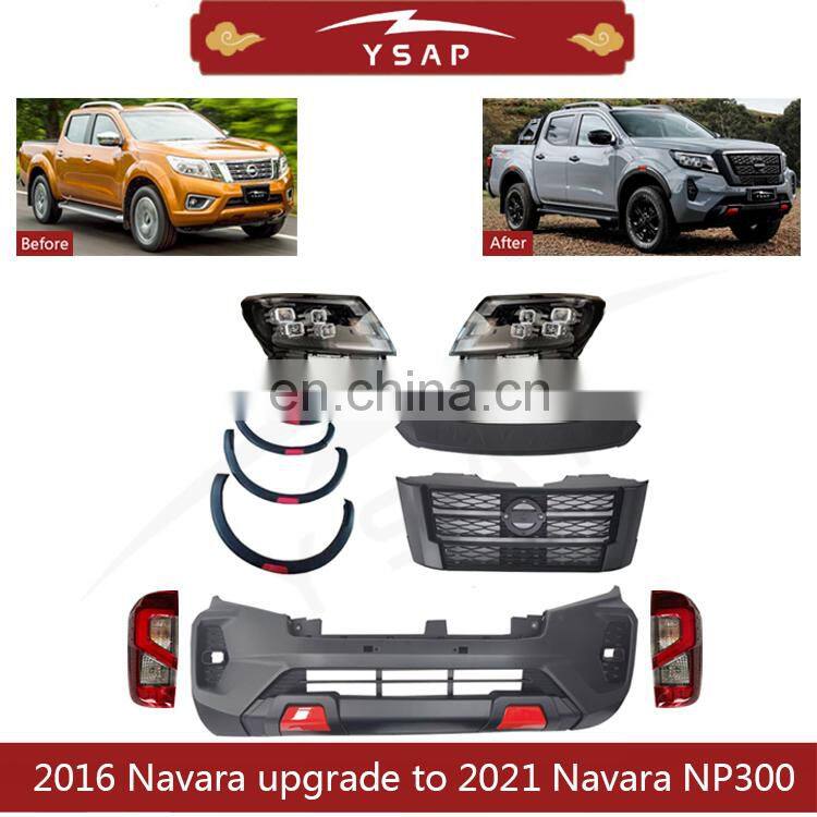 New Design Auto Body Part 16-20 Navara Upgrade to 2021 Navara Np300
