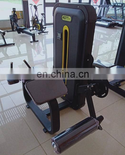 Commercial gym fitness equipment ASJ-ZM004 Prone Leg Curl machine
