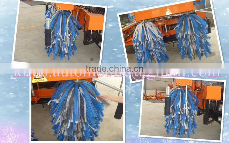 2013NEW Dongfeng 4*2 broom sweeper truck / tow road sweeper