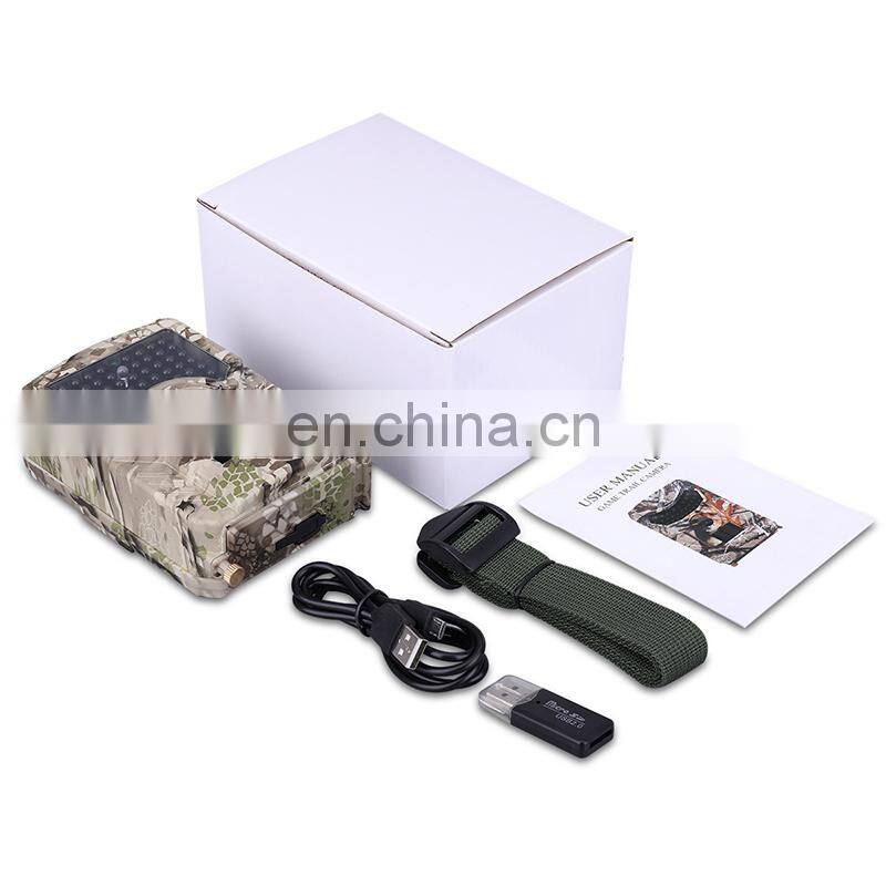 PR-200 HD 1080P 120 degree 12mp mini digital infrared wild hunting trail camera card reader sale