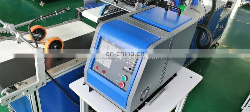UST400-2A Double Side Adhesive Tape Applying machine, self-adhesive tape gluing equipment for carton box