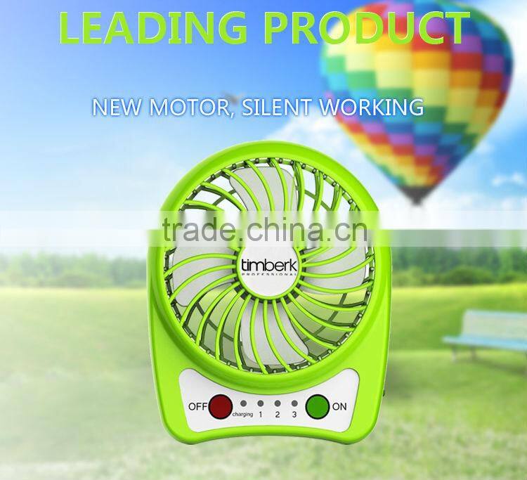Multi-functional Rechargeable MINI USB Fan Li-ion battery Fan