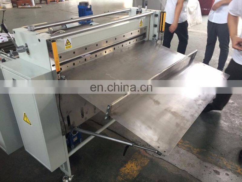 roll to sheet cutting machine for Printed PVC /Paper/PET/Fabric