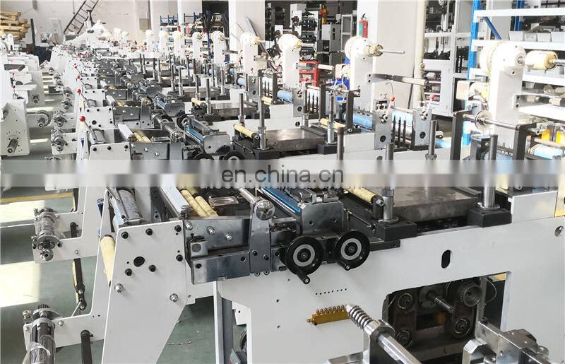 USK320S Automatic Intermittent Printed Label Full Semi Rotary Die Cutting Machine