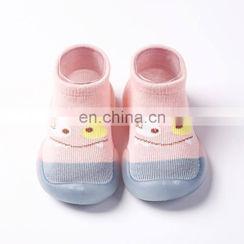 2022 Summer Baby Rubber Soles socks Girls Boys Shoes Newborn Landing Socks Non-slip Soft Socks Cartoon Children Gifts