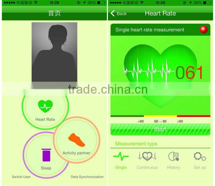 New Arrival sport manFashion Smart Watch With Heart Rate Monitor Bracelet