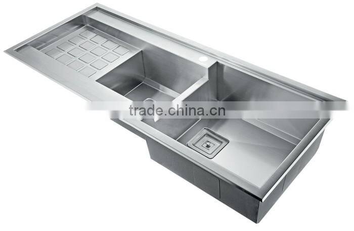 Elegant Top Quality Special Design Handmade Square Kitchen Sink