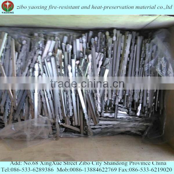 SS310 insultwist pin/washer with ceramic shape