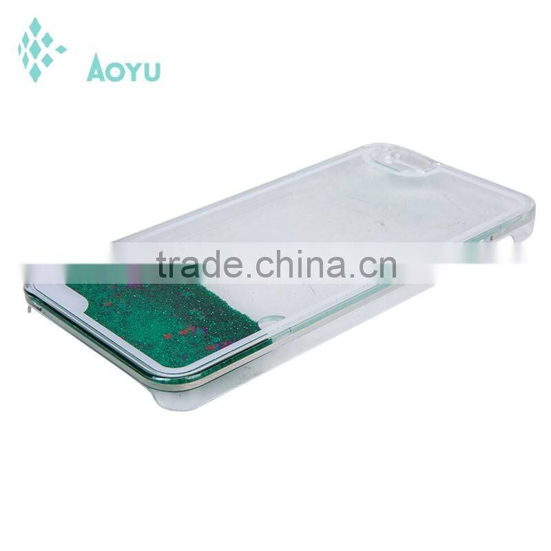 Clear Quicksand Glitter Star Case Liquid Sand Mobile Phone Case For Iphone 6