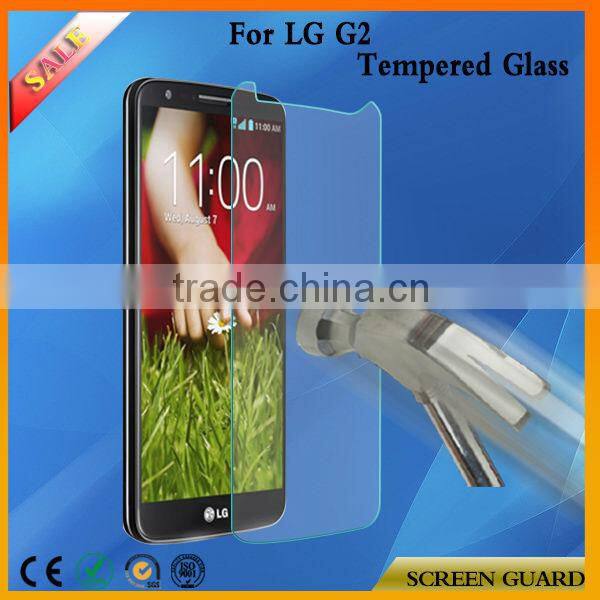Factory Price Anti-shock Tempered Glass Screen Film For LG G2