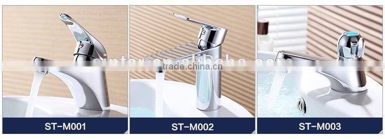 brass basin water faucet