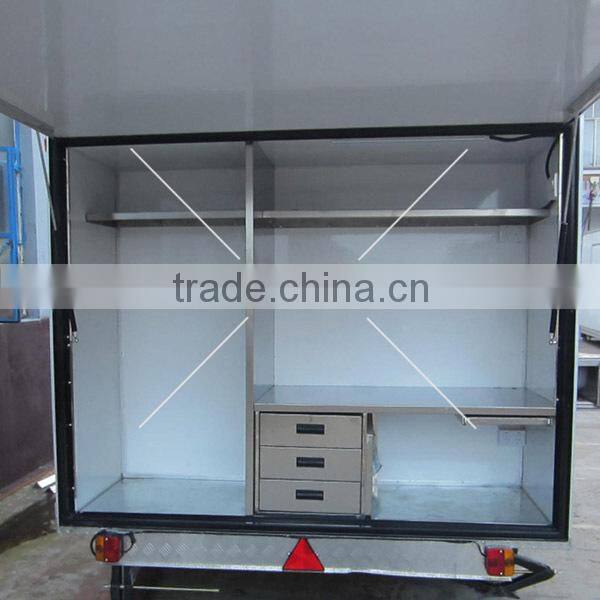 2014 two wheels used coffee trailer for sale