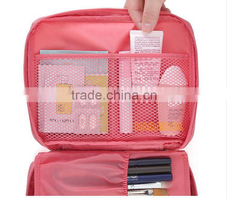 Waterproof travel wash use small cosmetic pouch