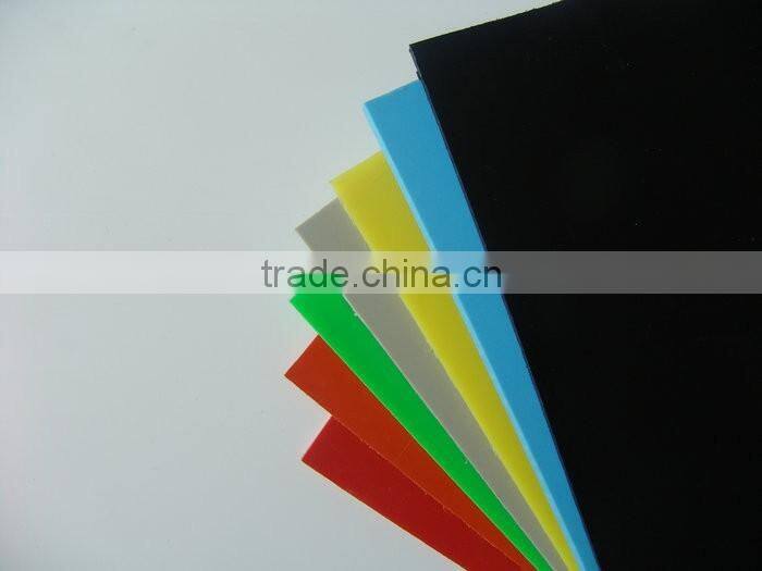 Customized Light Blue Non-toxic Glossy Plastic PP Plate Sheet for Thermoforming