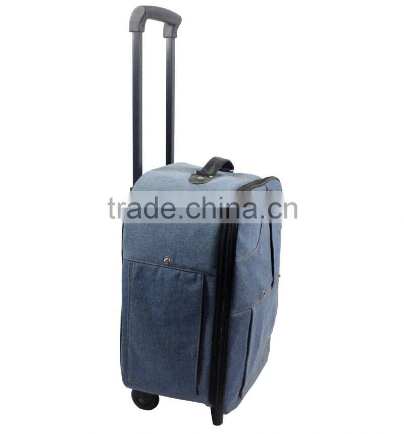 Customized High Quality Travel Bag on Wheels Trolley Travel bags