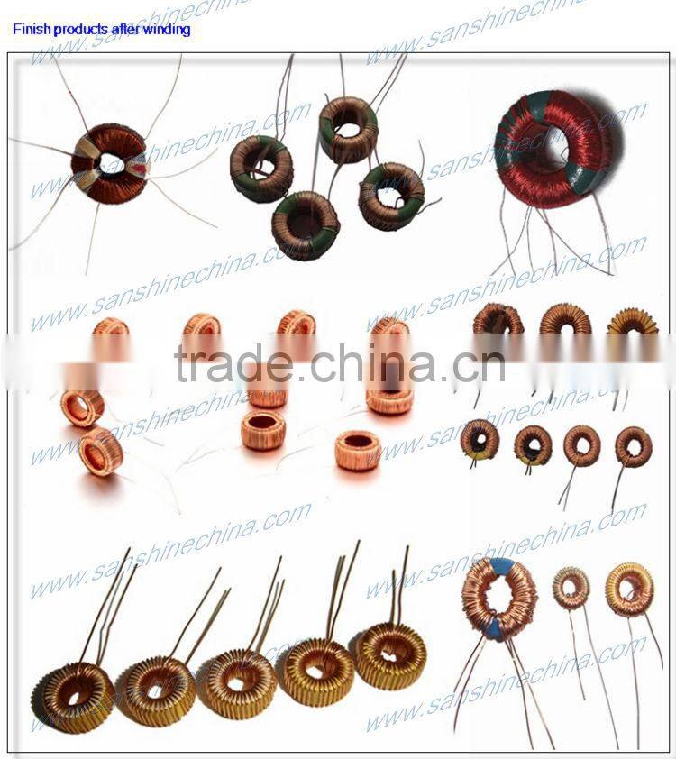 automatic EMI SMD filter toroidal winding machine(SS900B3 series wire D 0.07~0.25mm) replace JOVIL toroidal winder