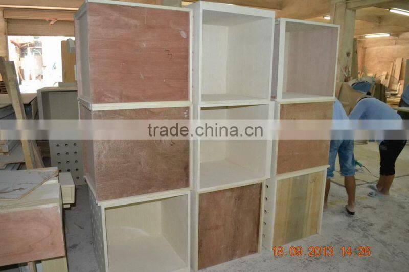 Brown leather solid legs hotel sofa XY3438