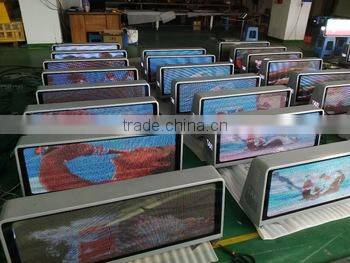 Brand new P2.5 mm full color whole sale taxi roof led display with CE certificate