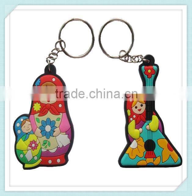 Custom Made Pvc Cartoon Character Keychain Gifts