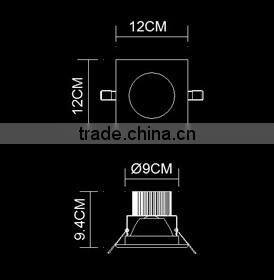 fashion E27 12w Europen modern ceiling light