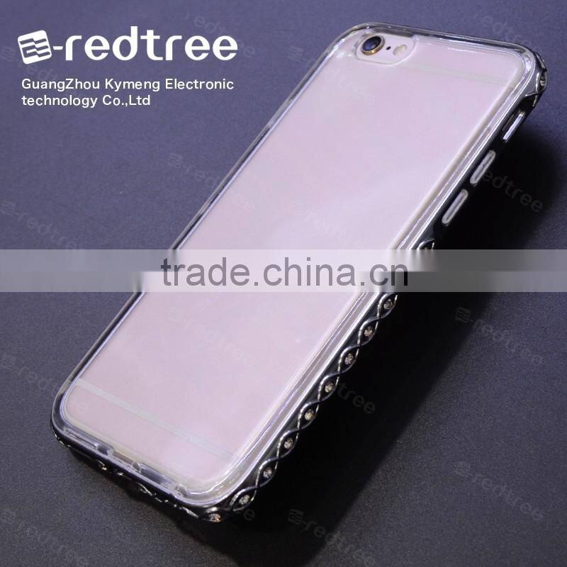 crystal glossy pc diamond smartphone case for samsung galaxy s3