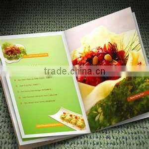 Fashionable Customed PVC Menu Book ,Menu Cover for Saloon Bar