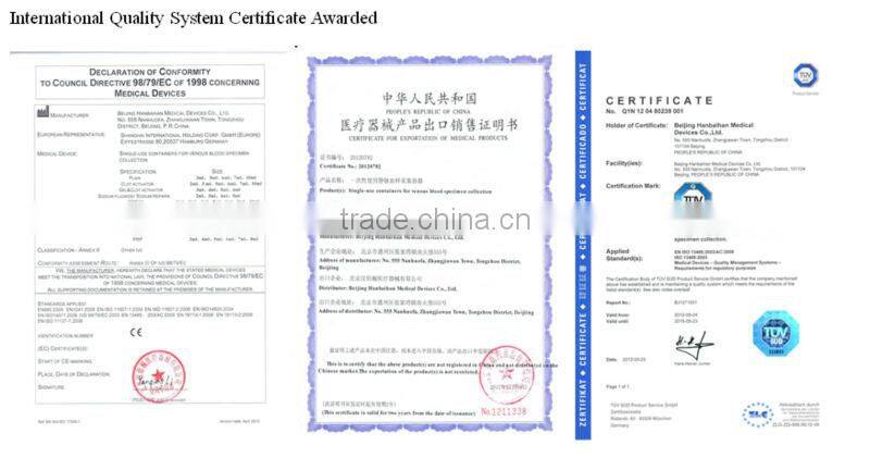 High concentrate Platelet price plasma centrifugation prp kit