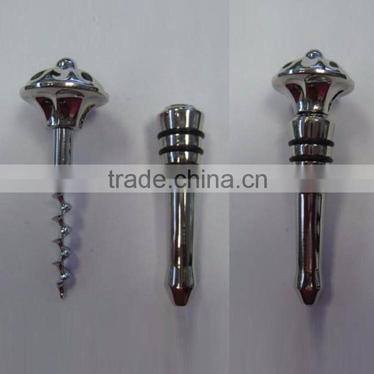 promotion gift zinc alloy corkscrew wine bottle opener