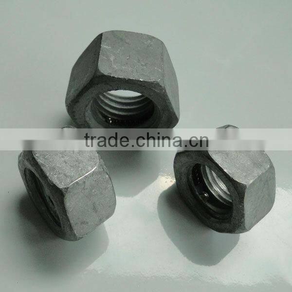 heavy anti theft hex nuts