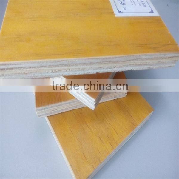 Double-sided veneer panel use in trade