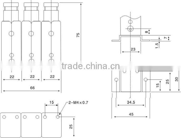 High quality Aluminum alloy 3V210-08 series solenoid valve