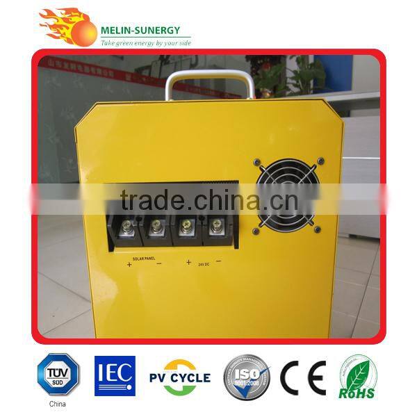 Portable home solar kit with AC output